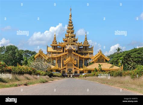 Kanbawzathadi Palace Bago Myanmar Asia Stock Photo Alamy