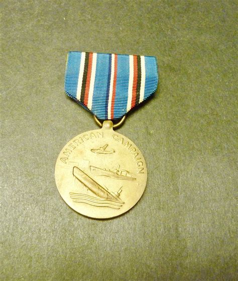 American Campaign Medal Wwii For Service Dec To Etsy Wwii Etsy American