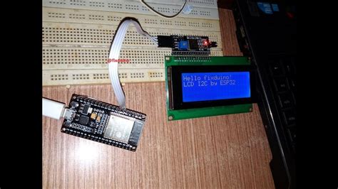 Interfacing 16x2 Lcd With Esp32 Using I2c Esp8266 Images