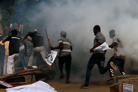 Nigerian Police Fire Teargas To Break Up Protests Over Rising Insecurity Reuters