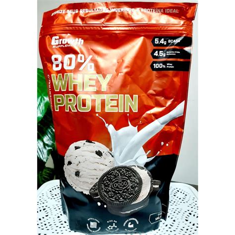 Whey Protein Concentrada Growth Supplements 1 Kg Original Shopee Brasil