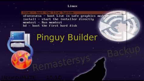 Ubuntu Remastersys Backup Mit Pinguy Builder In Virtualbox YouTube