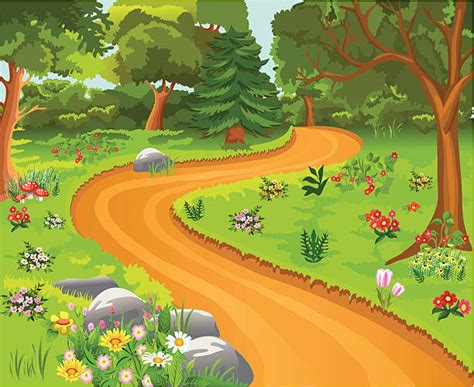 Best Stone Path Illustrations Royalty Free Vector Graphics And Clip Art