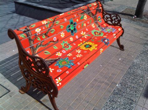 Painted Benches Whimsical Painted Furniture Funky Furniture Hand