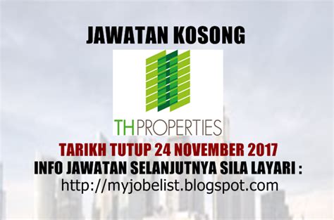 We did not find results for: Jawatan Kosong di TH Properties Sdn Bhd - 24 November 2017