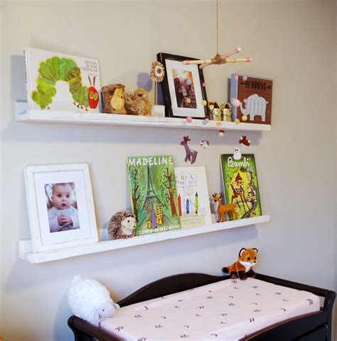 A lovely floating shelf in the shape of a fluffy white cloud. White Nursery Shelves, Baby Room Book Ledge, choice of ...