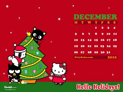 Free Download Hello Kitty Christmas Desktop Backgrounds Wallpaper