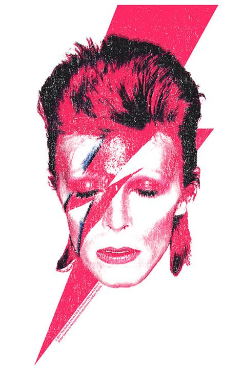 David Bowie Aladdin Sane Digital Art By Samantha Monahan Fine Art