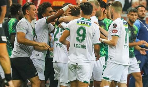 Konyaspor Deplasmandan Eli Bo D N Yor Konyaspor Konya Sport