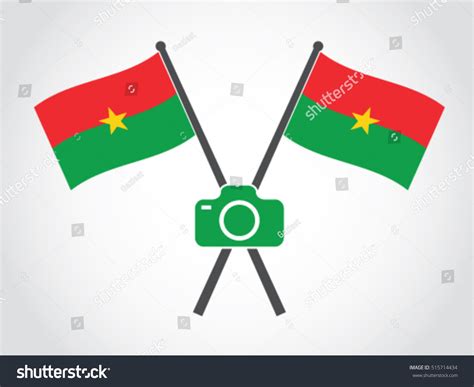 Burkina Faso Emblem Photograph Stock Vector Royalty Free 515714434