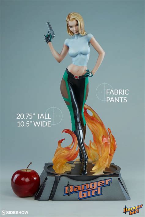Danger Girl Abbey Chase Premium Format Tm Figure By Sidesho Sideshow Collectibles Statue