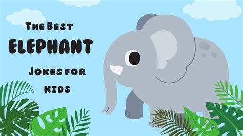 The Best Elephant Jokes For Kids I Elephant In Refrigerator Youtube