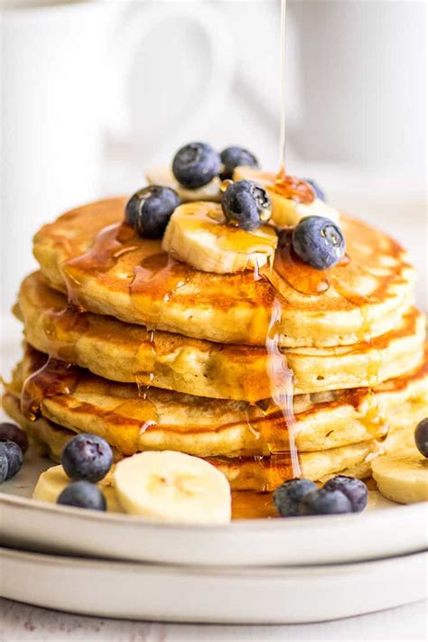 Easy Banana Pancakes For Two Baking Mischief