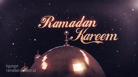 10 Awesome After Effects Templates For Ramadan Kareem 2019 - YouTube
