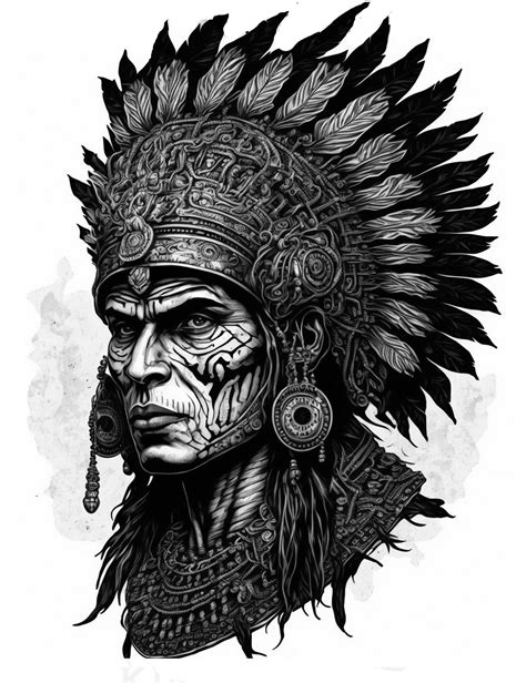 Aztecs Warriors Drawings
