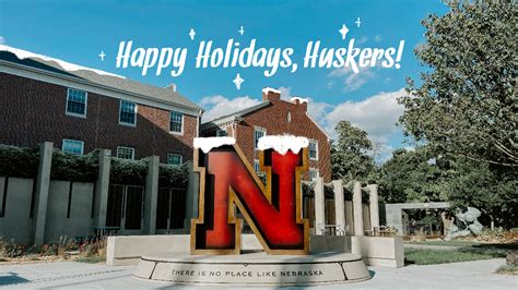 Happy Holidays Huskers Announce University Of Nebraska Lincoln