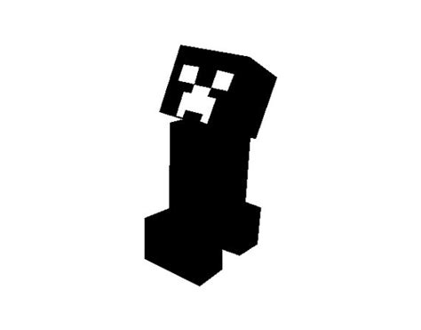 Items Similar To Creeper 22x12 Gamer Decal On Etsy Silhouette Cameo Project Ideas