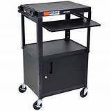 Pictures of Locking Mobile Storage Cart