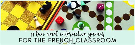 10 Fun French Games For The Classroom Fle Avec Mmed