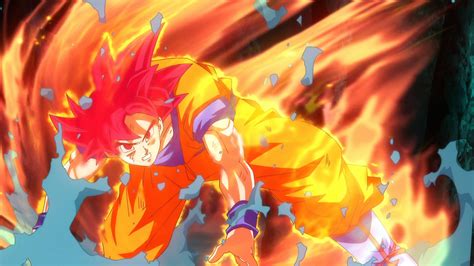 Teq Super Saiyan God Goku Card Idea Dbzdokkanbattle