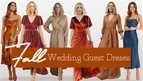 ️ Best 50 Fall Wedding Guest Dresses 2023 Hi Miss Puff