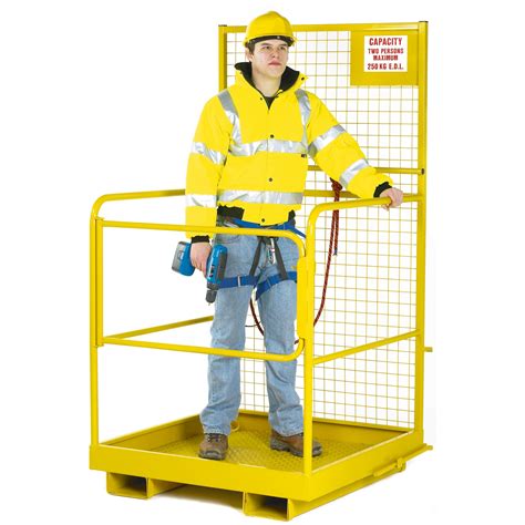 Economy Fork Lift Cage Platforms And Safety Cages