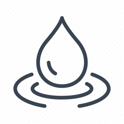 Drop Ecology Nature Water Icon
