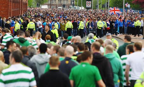 Celtic and Rangers fans warned not to 'kick-off' at Old Firm clash as