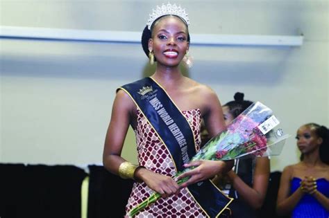 Kookilwe Scoops Miss World Heritage Botswana Crown Mmegi Online