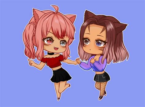 Draw Cute Anime Character Chibi For You By Ambaryani Fiverr