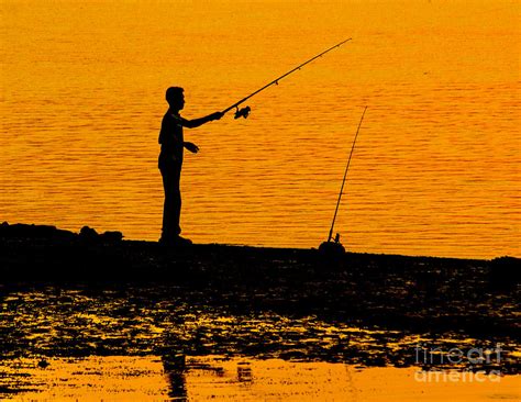 Peaceful Fishing Photograph By Nick Zelinsky