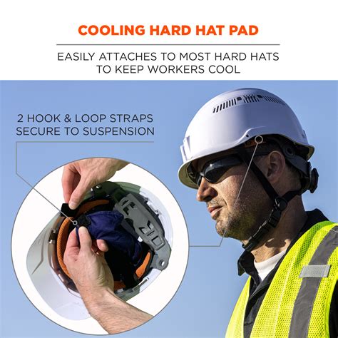cooling pad hard hat insert ergodyne