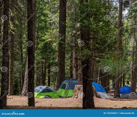 camping in the sierra nevada stock image image of copy outside 153226567