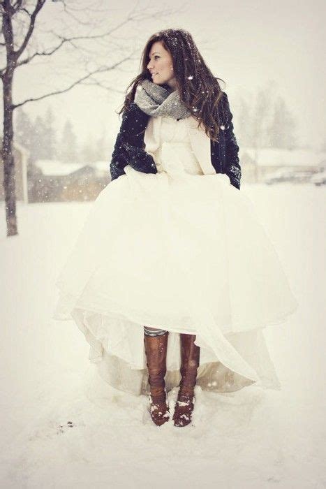Winter Wedding Id Totally Get Married In The Snow Bridal Wear