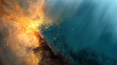 Wallpaper Sunlight Digital Art Sky Space Art Nebula Universe