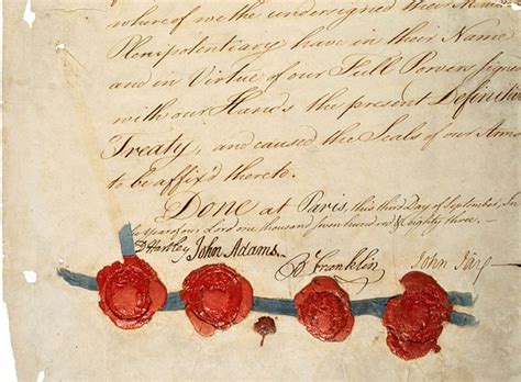 Treaty Of Paris 1783 And The American Revolution