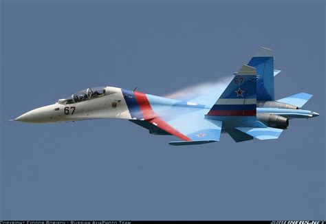 Sukhoi Su 27ub Russia Air Force Aviation Photo 1348390