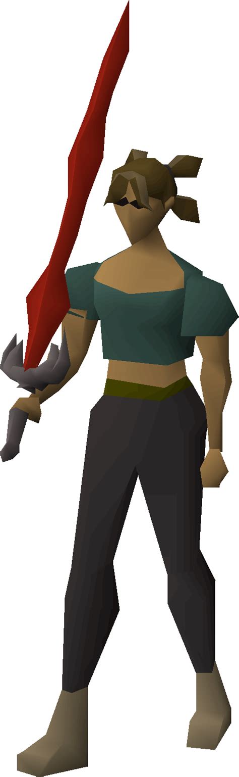 Filedragon 2h Sword Equipped Femalepng Osrs Wiki