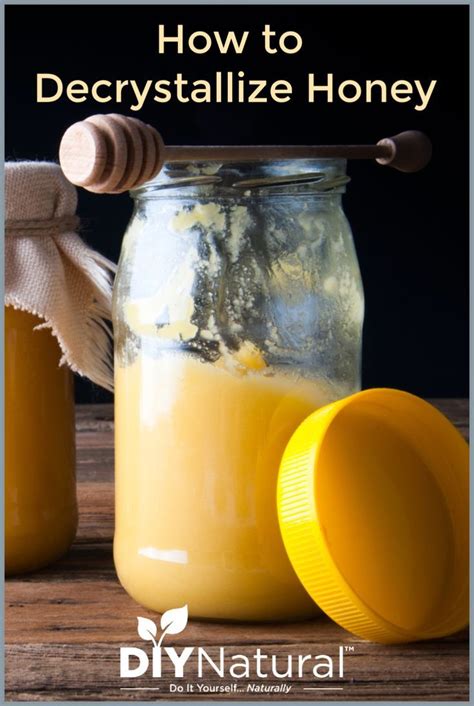 Why Honey Crystallizes And How To Decrystallize It Decrystallize Honey Honey Crystalized