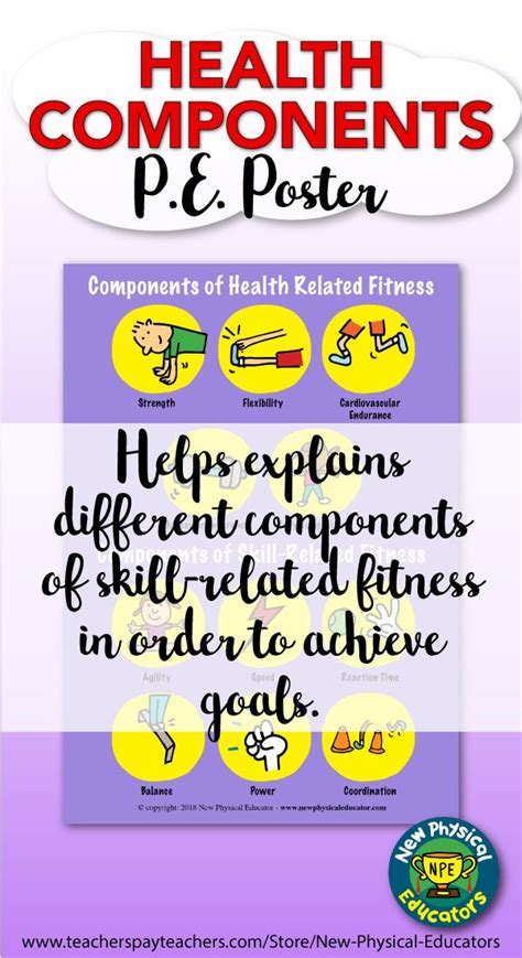 Health Related Fitness And Skill Components Health And Physical