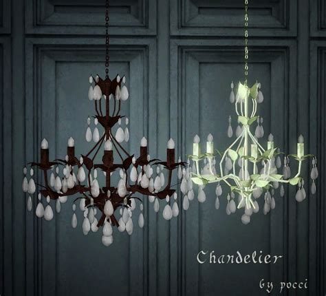 My Sims 3 Blog Chandelier By Pocci