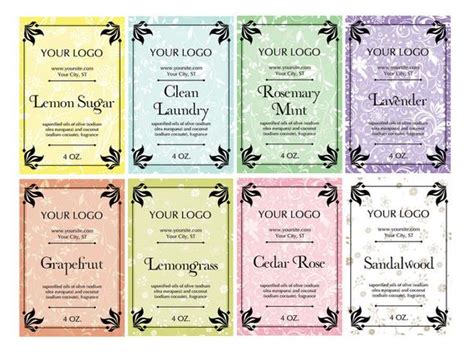 Take control of your life with free and customizable label templates. Items similar to 8 Soap Labels, Soap Packaging, Premade ...