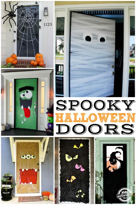 15 Fun Halloween Front Doors