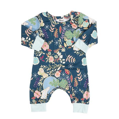 Newborn Baby Boys Girls Rompers Cotton Jumpsuit Outfits Infant Playsuit