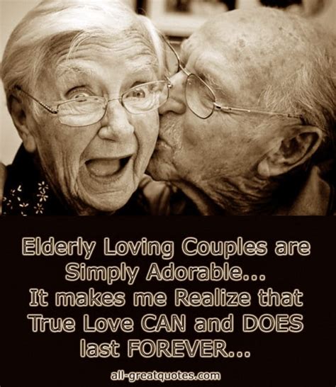 When i was young, we were taught to be discreet and respectful of elders, but the present youth are exceedingly disrespectful and impatient of restraint. Elderly Loving Couples are Simply Adorable It makes me Realize that True Love CAN and DOES last ...