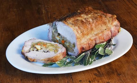 Stuffed Boneless Pork Loin Roast Coleman Natural