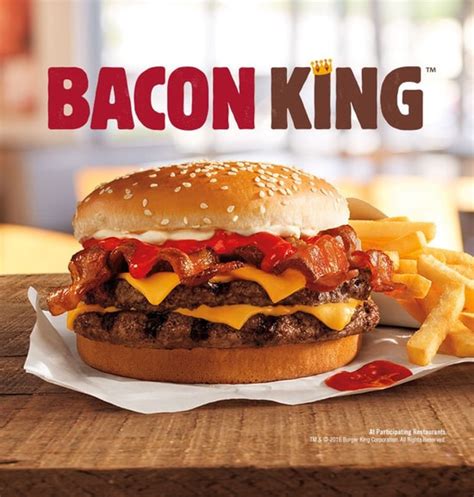FAST FOOD NEWS: Burger King's Bacon King and Homestyle Cheeseburger
