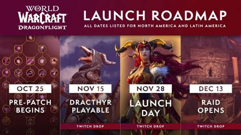 Wow Dragonflight Launch Schedule Pre Patch Release Date Raids