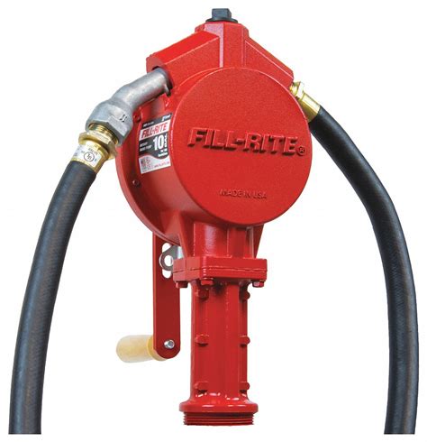 Fill Rite Hand Operated Drum Pump Rotary Unmetered Dispensing With