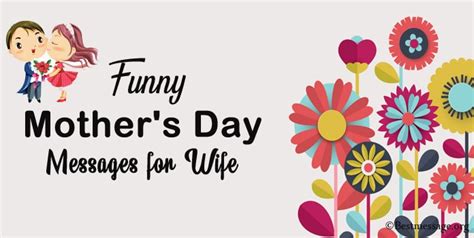 Best Greetings Wishes Text Messages Quotes Collection — Funny Mothers Day Messages From Husband
